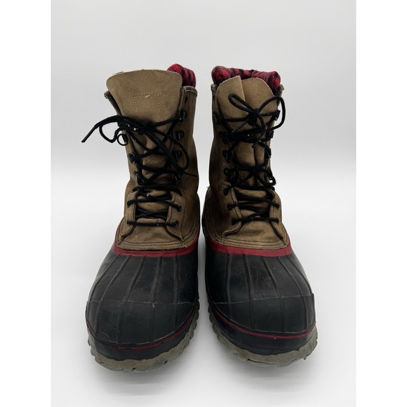 Vtg Red Wing Duck Boots And New Inserts ANSI Approved Mens Size 11 USA Steel Toe - Picture 5 of 11